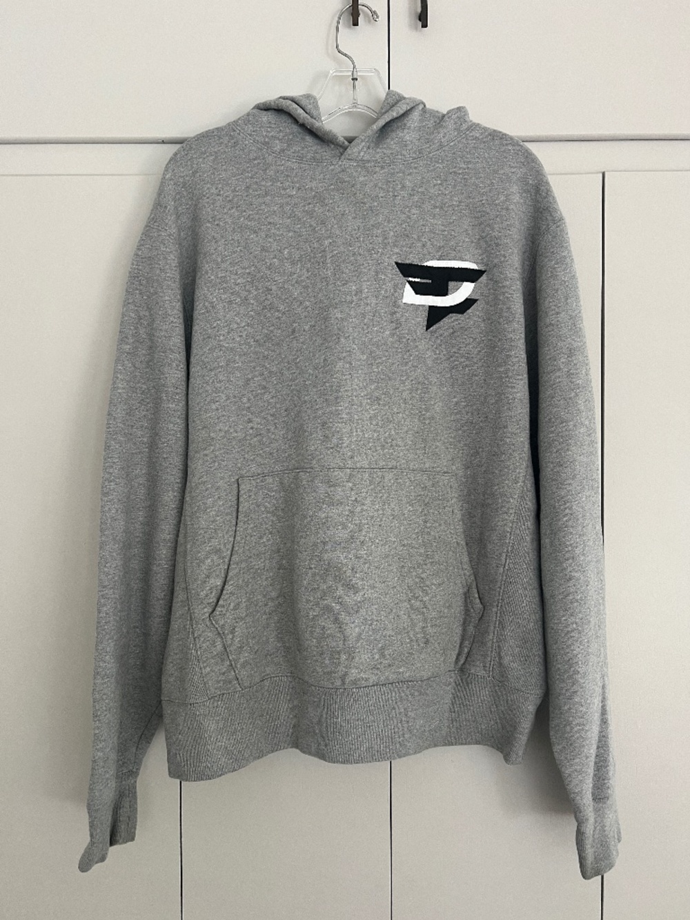 FaZe Clan x OpTic Gaming Rivals Logo Gray Limited Edition Hoodie Sweatshirt M